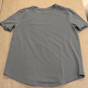 lululemon athletica Slate Gray Short Sleeve Tee